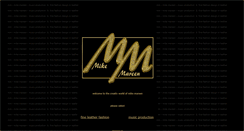 Desktop Screenshot of mikemareen.de